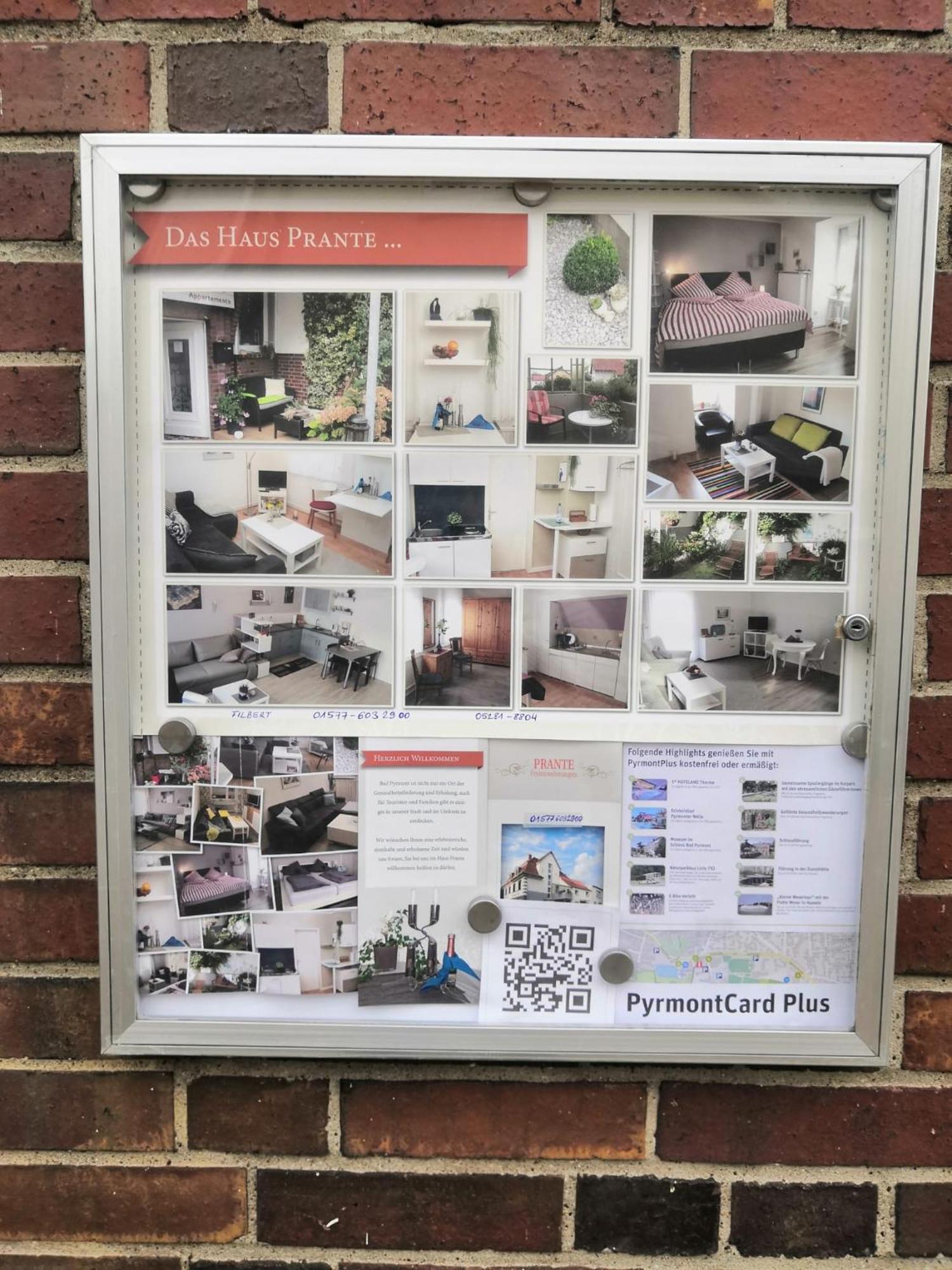 Haus Prante Ferienwohnungen 바트피르몬트 외부 사진